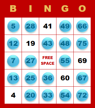 Maximální počet čísel na hrací kartě, než padne Bingo!