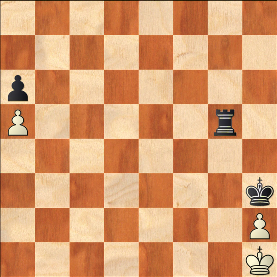 Šachy – pat, ukázka patové pozice
